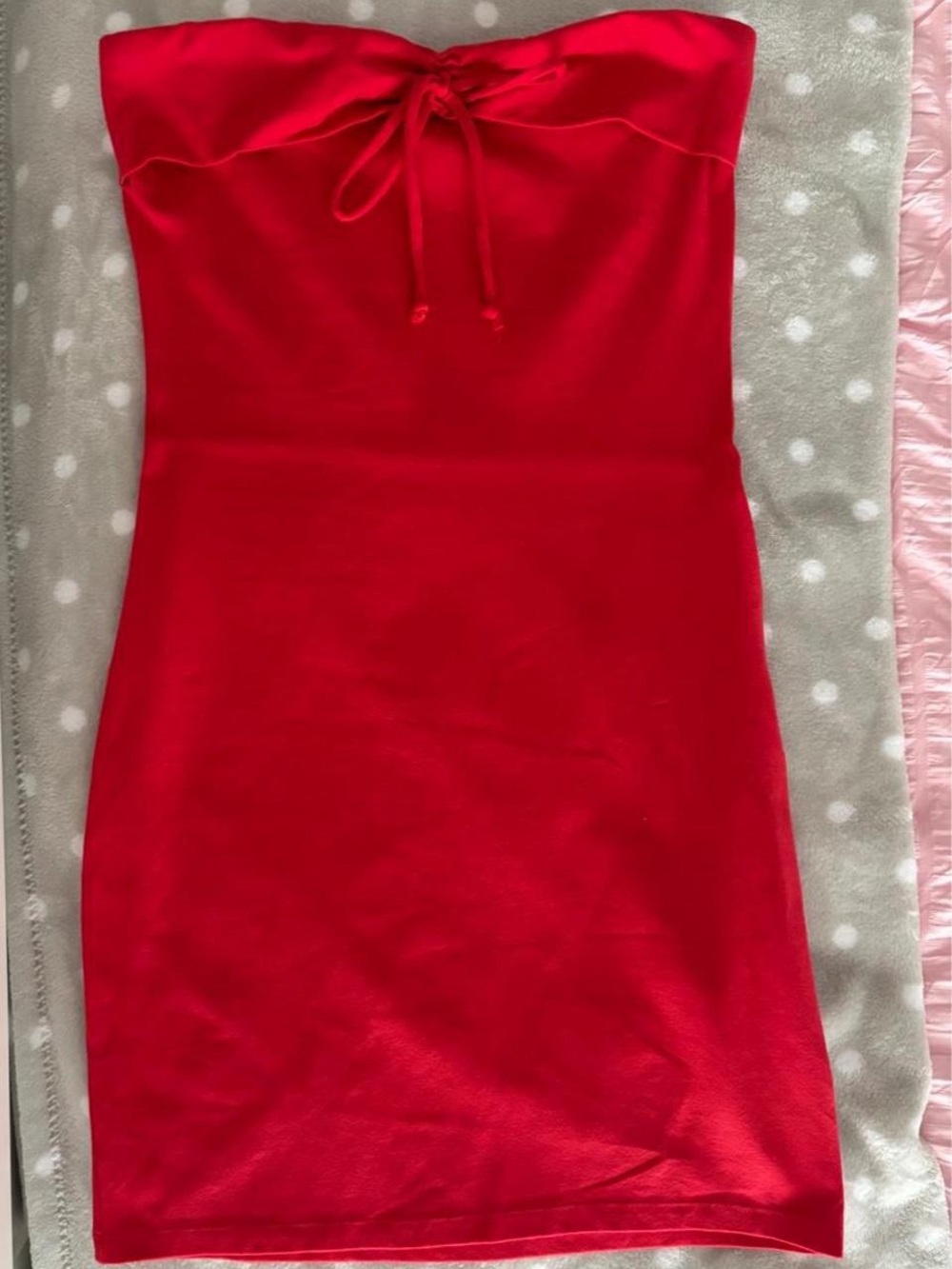 Strapless Mini Bodycon Dress